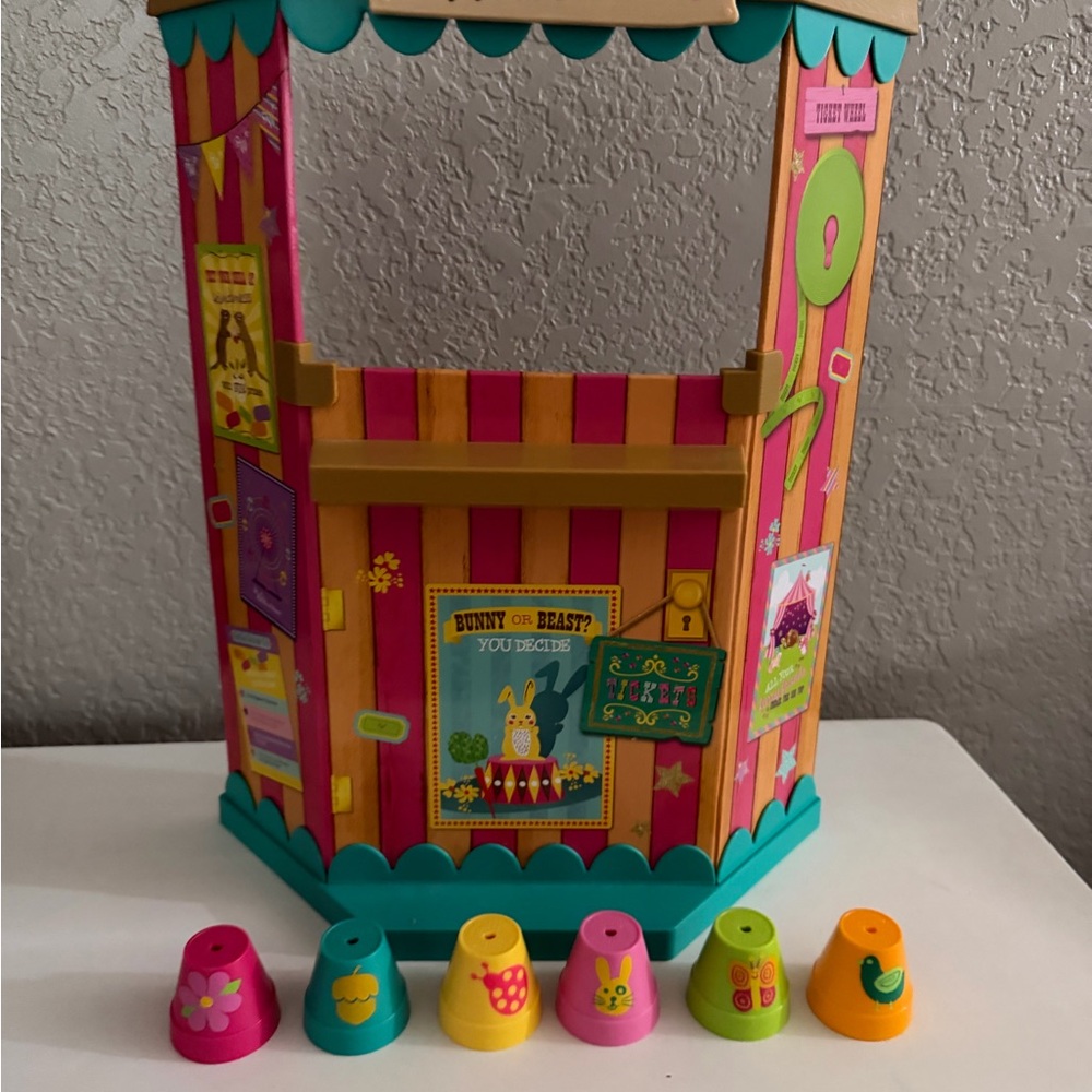 American Girl Wellie Wisher Carnival Games 14” Doll Set - Puppet Show